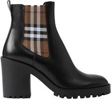 Order (W) Bottes Chelsea en Cuir Burberry ''Confort Noir'' 80663951
