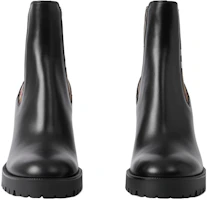 Lookbook (W) Bottes Chelsea en Cuir Burberry ''Confort Noir'' 80663951