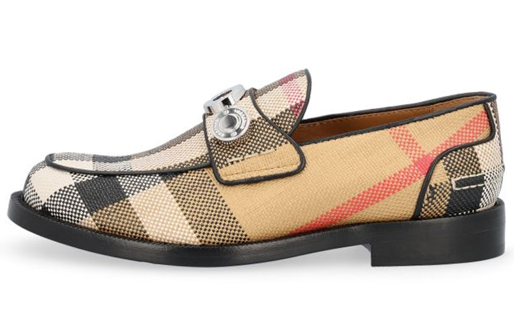 (W) Burberry Leather Fashion Sneakers 'Multicolor'