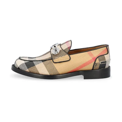 (W) Burberry Leather Fashion Sneakers 'Multicolor'