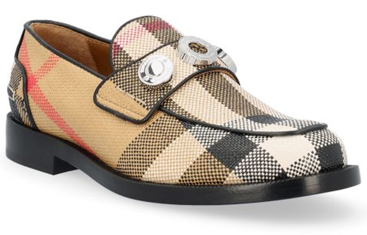 (W) Burberry Leather Fashion Sneakers 'Multicolor' 圖 2