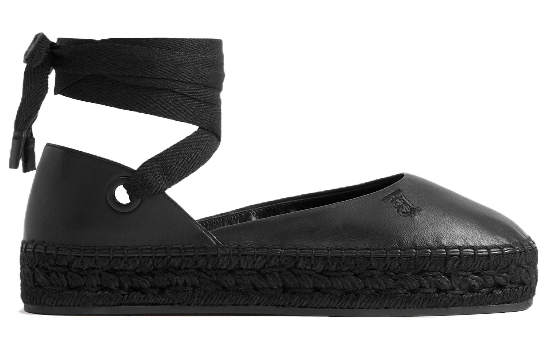 (W) Burberry Leather Flat 'Black CMFT' 圖 2