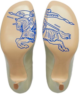 (W) Burberry Tacón Alto de Cuero 'Comodidad y Sencillez Verde' 80805751 Shop (W) Burberry Tacón Alto de Cuero 'Comodidad y Sencillez Verde' 80805751