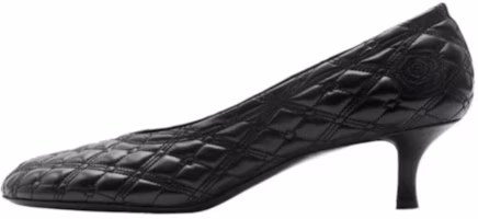 (Women) Burberry Leather High Heels 5cm 'Black Fashion Essential' 80856441 (Women) Burberry Leather High Heels 5cm 'Black Fashion Essential' 80856441