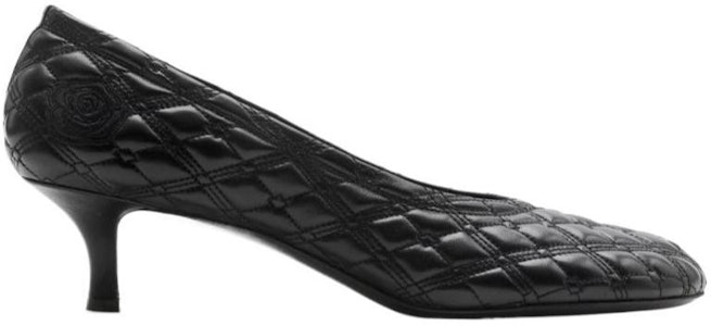 博柏利 皮革 時尚百搭 細跟 高跟鞋 5cm 女款 黑色 Order 博柏利 皮革 時尚百搭 細跟 高跟鞋 5cm 女款 黑色