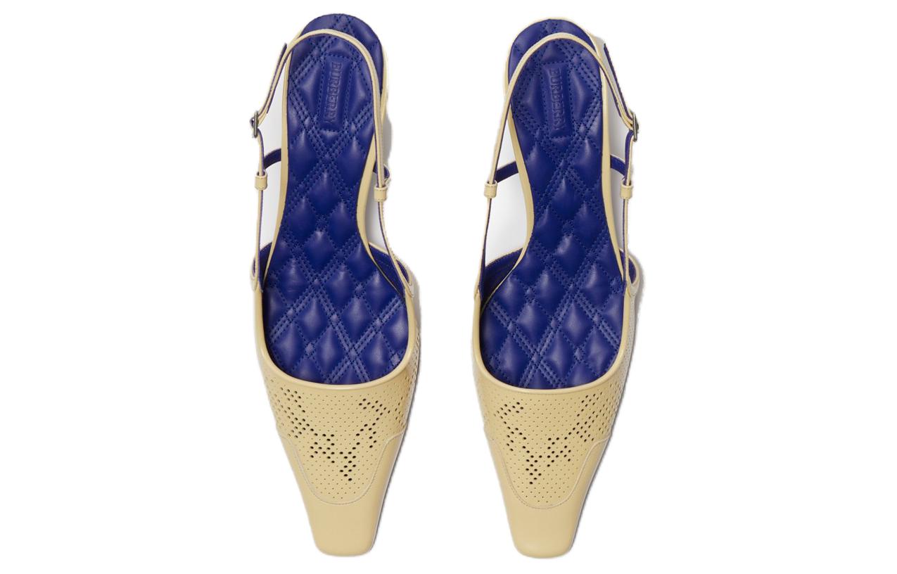 (W) Burberry Leather High Heels 'Daffodil Yellow' 圖 2