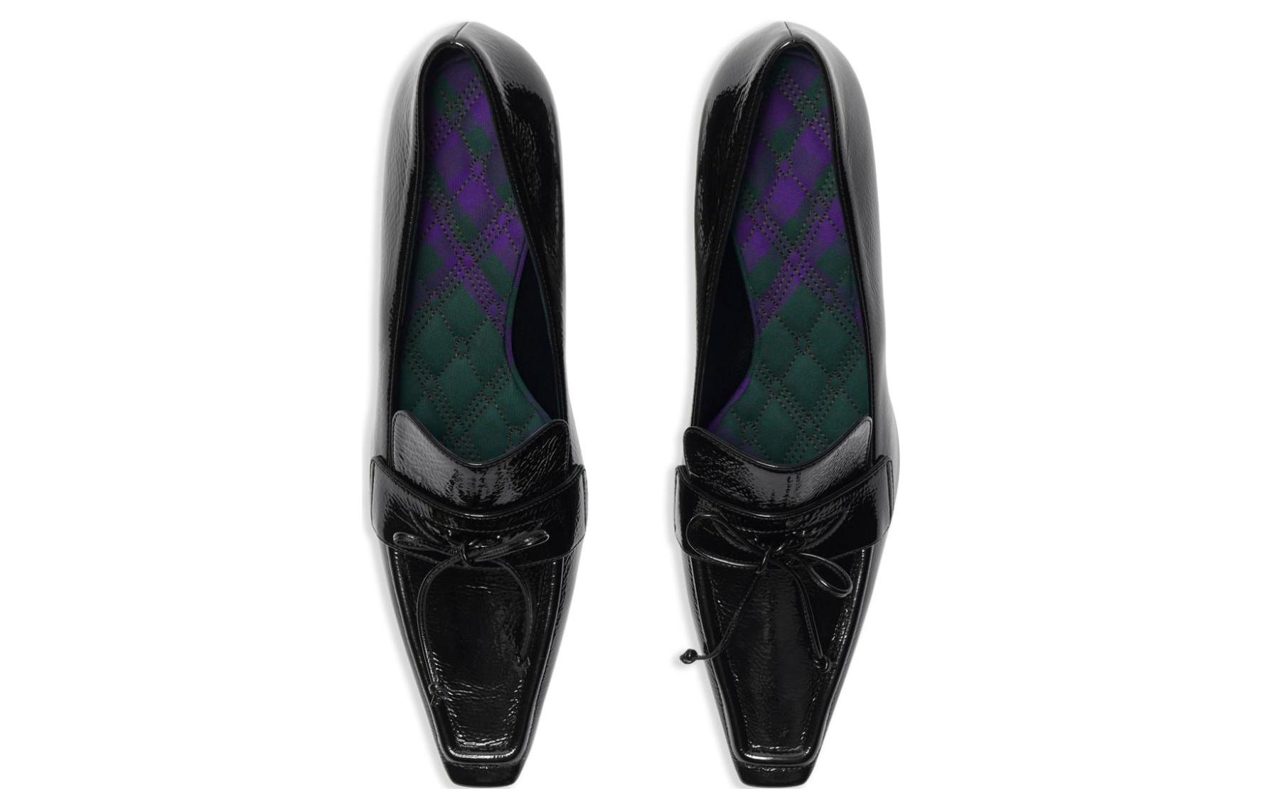 (W) Burberry Leather High Heels 'Elegant Black' 圖 2