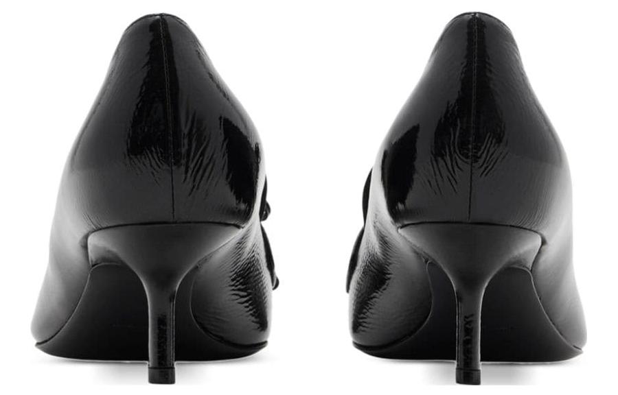 (W) Burberry Leather High Heels 'Elegant Black' 圖 3