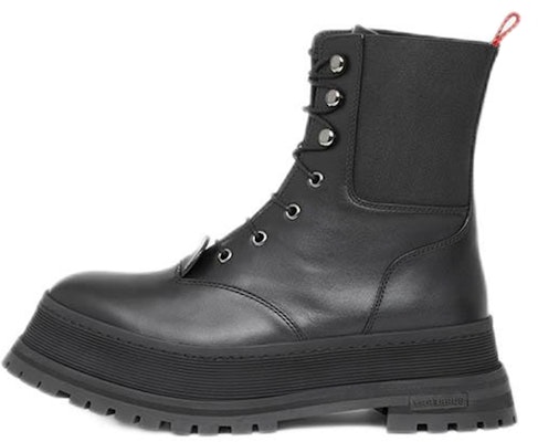 (Women) Burberry Leather Lace-Up Ankle Boot 'Black Fashion' 80342951 Buy (Women) Burberry Leather Lace-Up Ankle Boot 'Black Fashion' 80342951