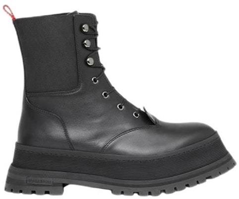 (Women) Burberry Leather Lace-Up Ankle Boot 'Black Fashion' 80342951 Order (Women) Burberry Leather Lace-Up Ankle Boot 'Black Fashion' 80342951