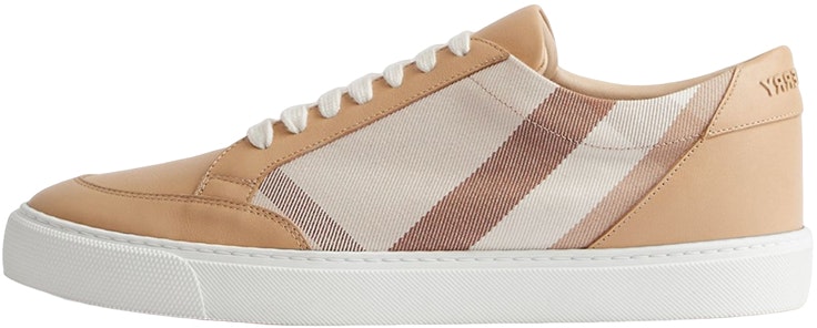women-burberry-leather-low-top-checkered-tan-80656381