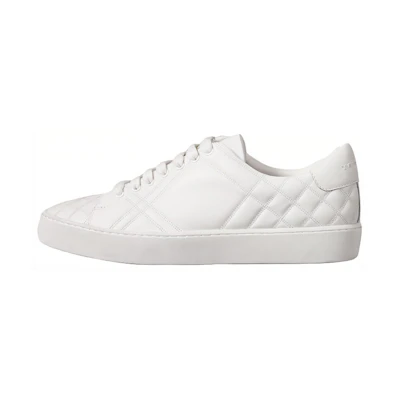 (W) Burberry Leather Low-Top Sneaker 'White Fashion'