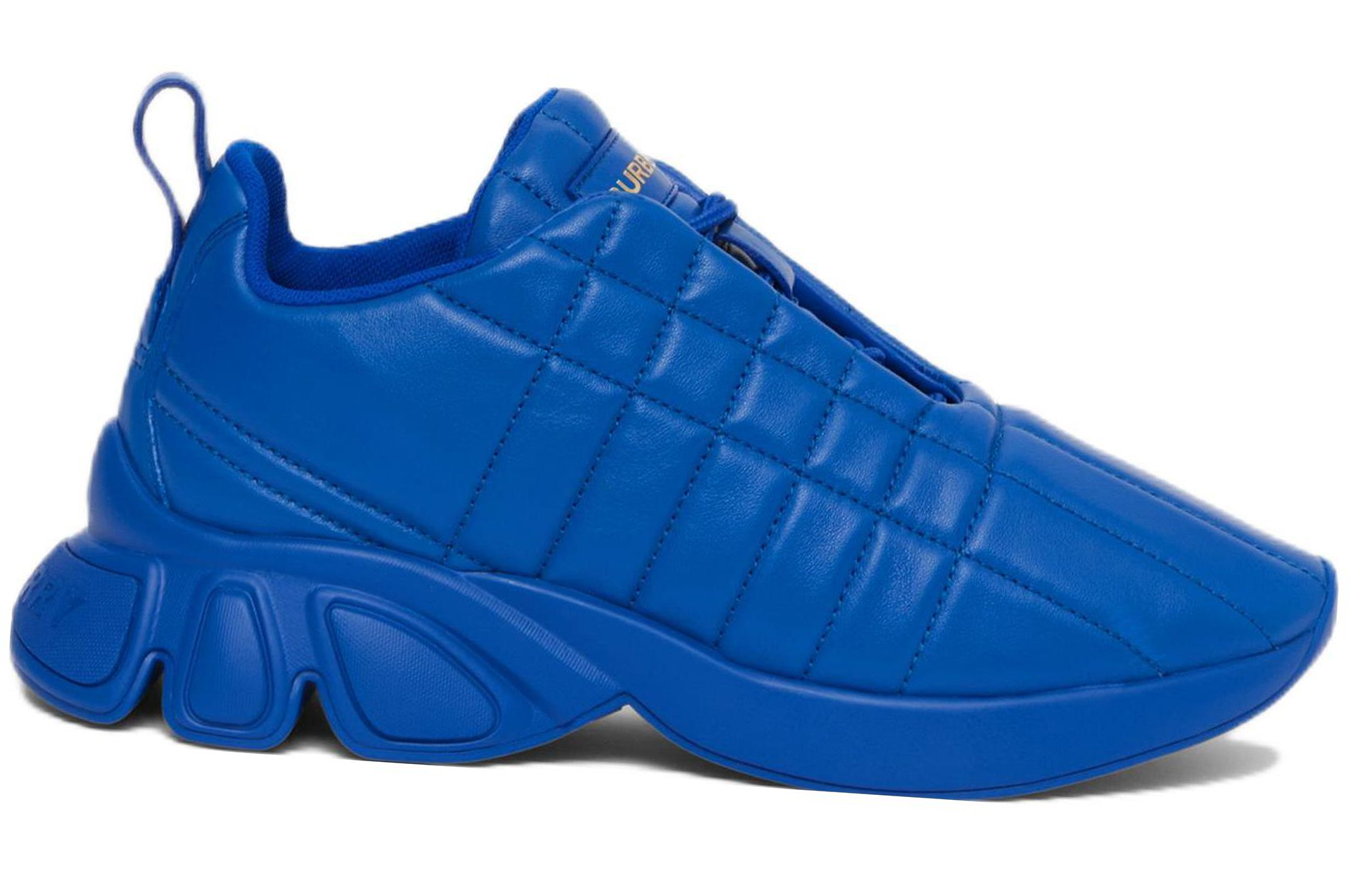 (W) Burberry Leather Low 'Blue Fashion Casual' 圖 2