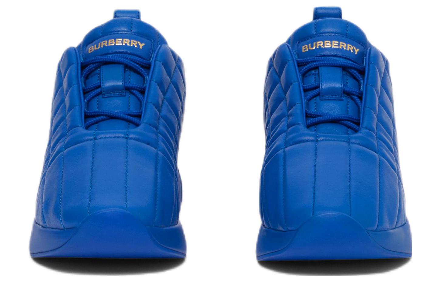 (W) Burberry Leather Low 'Blue Fashion Casual' 圖 3