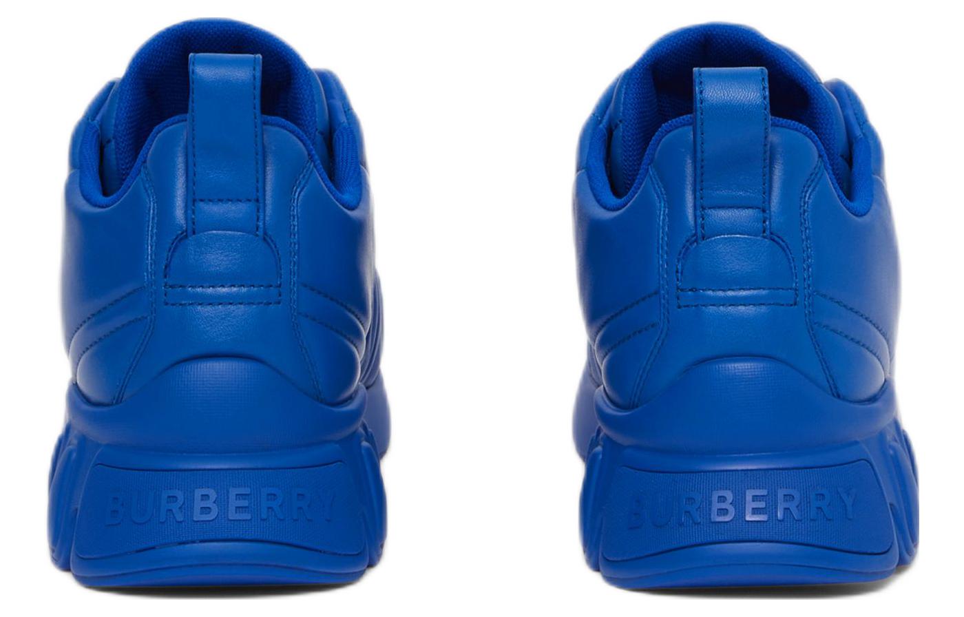 (W) Burberry Leather Low 'Blue Fashion Casual' 圖 5