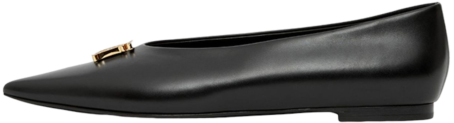 (Women) Burberry Leather Low Top 'Black Point-Toe' 80652081 Buy (Women) Burberry Leather Low Top 'Black Point-Toe' 80652081