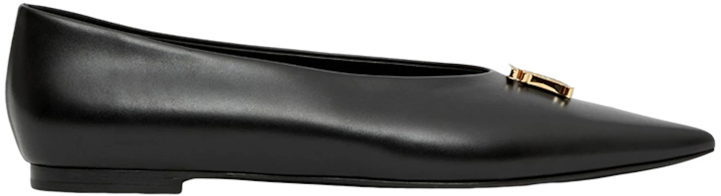 (W) Burberry Sepatu Kulit Rendah 'Hitam Point-Toe' 80652081 Order (W) Burberry Sepatu Kulit Rendah 'Hitam Point-Toe' 80652081