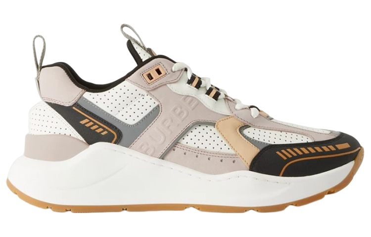 (W) Burberry Leather Low-Top Sneaker 'White Nude' 圖 2
