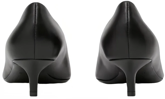 (W) バーバリー レザーミッドヒールパンプス (黒) 80651951 Shop (W) バーバリー レザーミッドヒールパンプス (黒) 80651951