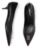 (W) 버버리 가죽 미들힐 펌프스 (블랙) 80562081 Lookbook (W) 버버리 가죽 미들힐 펌프스 (블랙) 80562081