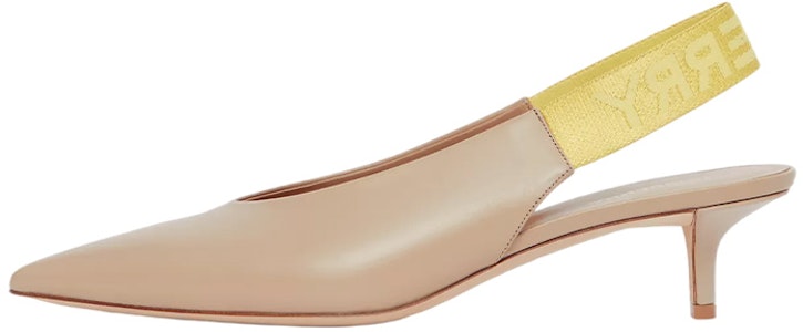 (W) Burberry Kulit Mules 'Amber Coklat Lembut' 80525831 Buy (W) Burberry Kulit Mules 'Amber Coklat Lembut' 80525831