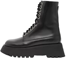 (Women) Burberry Leather Platform Boot 'Black Fashion' 80575521 (Women) Burberry Leather Platform Boot 'Black Fashion' 80575521