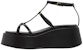 (Women) Burberry Leather Platform Sandal 'Black Fashion' 80576941