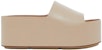 (Women) Burberry Leather Platform Sandal 'Soft Fawn' 80565911