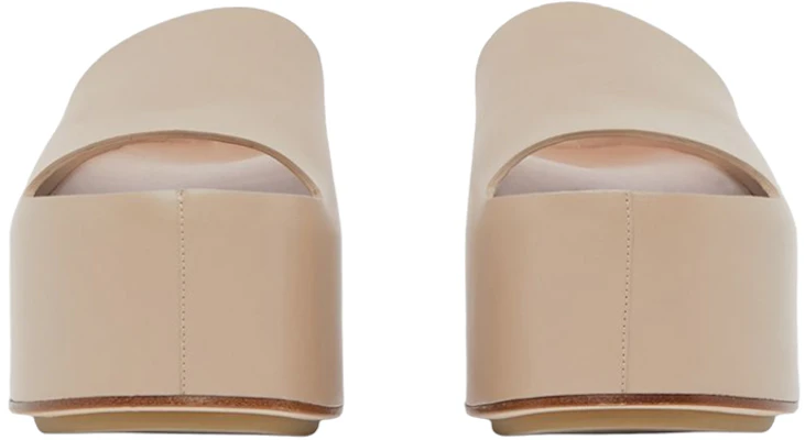 (W) Sandalias de Plataforma de Cuero Burberry 'Soft Fawn' 80565911 Lookbook (W) Sandalias de Plataforma de Cuero Burberry 'Soft Fawn' 80565911