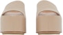 (Women) Burberry Leather Platform Sandal 'Soft Fawn' 80565911