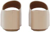 Shop (W) Sandalias de Plataforma de Cuero Burberry 'Soft Fawn' 80565911