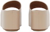 Shop (Women) Burberry Leather Platform Sandal 'Soft Fawn' 80565911