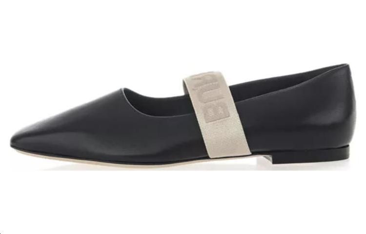 (Women) Burberry Leather Point-Toe Slip-On 'Black' 8015461