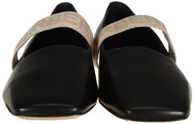 (Women) Burberry Leather Point-Toe Slip-On 'Black' 8015461 Order (Women) Burberry Leather Point-Toe Slip-On 'Black' 8015461