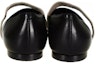 Shop (W) Burberry Kulit Slip-On Hujung Runcing 'Hitam' 8015461
