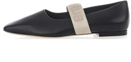 (Women) Burberry Leather Point-Toe Slip-On 'Black' 8015461 (Women) Burberry Leather Point-Toe Slip-On 'Black' 8015461
