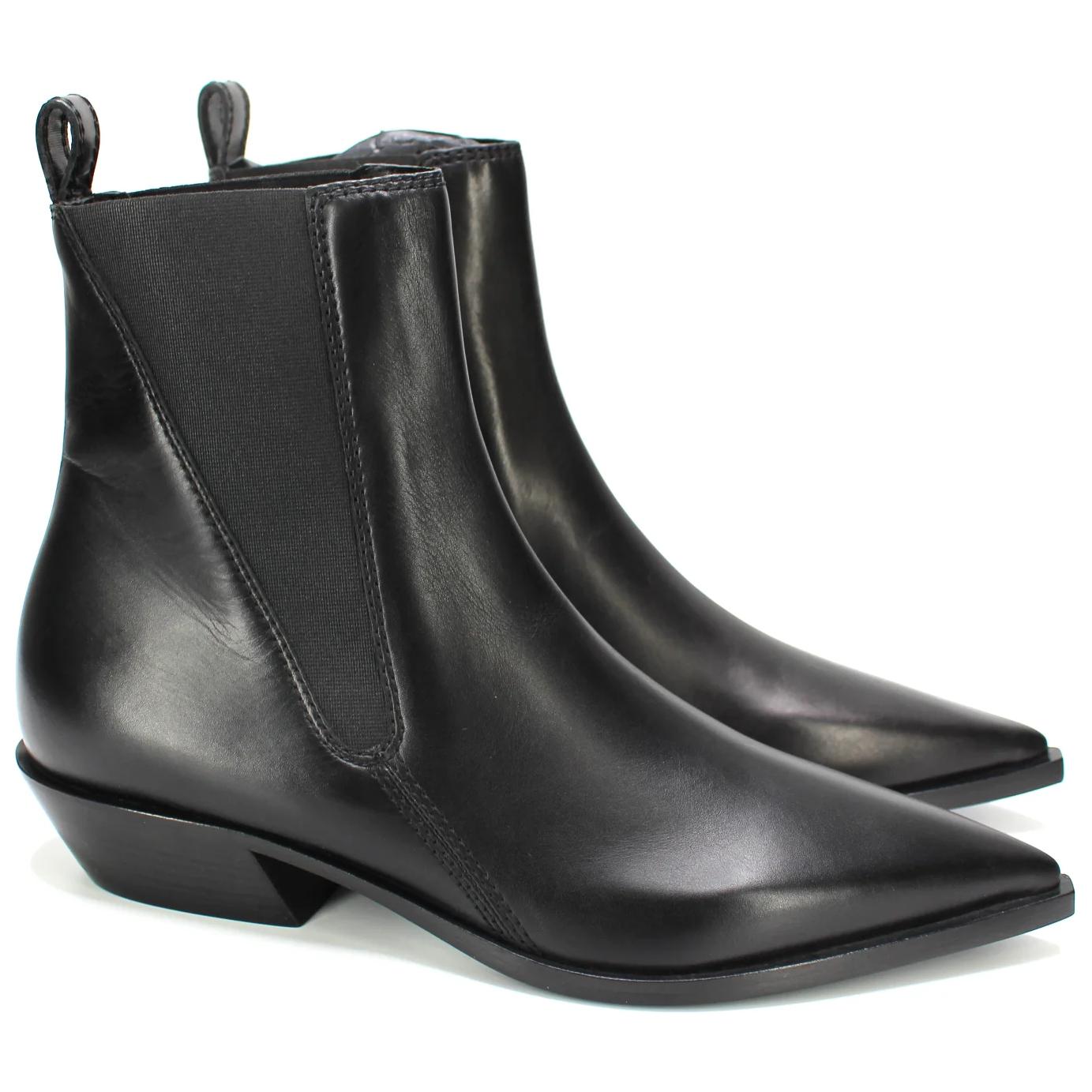 Order (W) 버버리 가죽 첼시 부츠 (블랙) 80352331