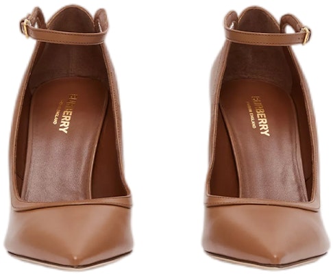 (Women) Burberry Leather Pointed-Toe High Heels 'Brown' 80541121 Lookbook (Women) Burberry Leather Pointed-Toe High Heels 'Brown' 80541121