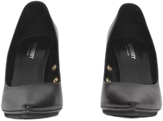 (W) Burberry Heels Kulit Runcing 'Hitam' 80419401 Order (W) Burberry Heels Kulit Runcing 'Hitam' 80419401