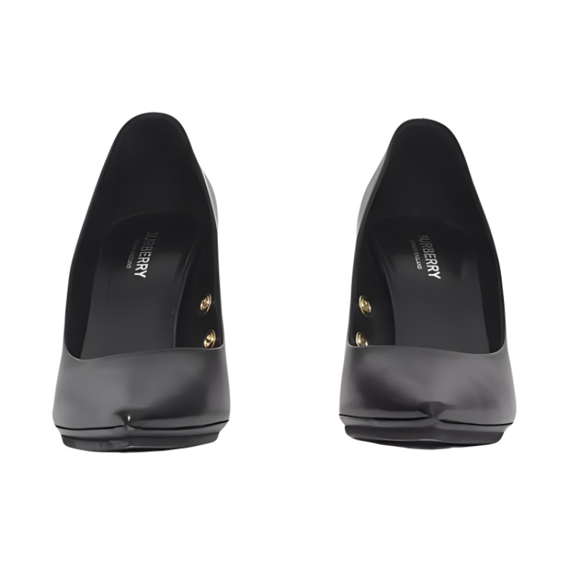 Lookbook (Women) Burberry Leather Pointed High Heels 'Black' 80419401