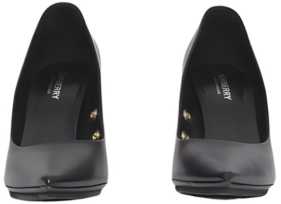 (Women) Burberry Leather Pointed High Heels 'Black' 80419401 Lookbook (Women) Burberry Leather Pointed High Heels 'Black' 80419401