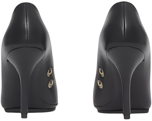 (Women) Burberry Leather Pointed High Heels 'Black' 80419401 Shop (Women) Burberry Leather Pointed High Heels 'Black' 80419401
