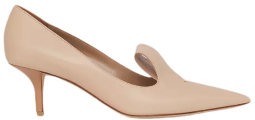 (W) Burberry Sepatu Hak Tinggi Kulit Runcing 'Nude' 80506491 Order (W) Burberry Sepatu Hak Tinggi Kulit Runcing 'Nude' 80506491