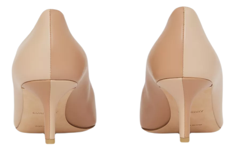 Shop (W) バーバリー  ヌードレザー ポインテッドハイヒール
(Bābarī Nūdo Rezā Pointeddo Haihīru) 80506491