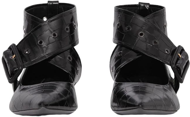 (W) バーバリー レザー ポインテッドトゥ キトンヒール (黒) 80601401 Lookbook (W) バーバリー レザー ポインテッドトゥ キトンヒール (黒) 80601401