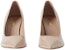 (W) Burberry Kasut Kulit Slip-On Tumit Tinggi Runcing 'Pink' 80727901