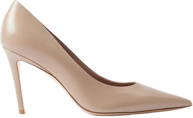 (W) Burberry Sepatu Stiletto Kulit Runcing Slip-On 'Pink' 80727901 Order (W) Burberry Sepatu Stiletto Kulit Runcing Slip-On 'Pink' 80727901