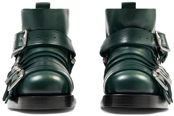(Women) Burberry Leather Round-Toe Ankle Boot 'Green' 80773771 Lookbook (Women) Burberry Leather Round-Toe Ankle Boot 'Green' 80773771