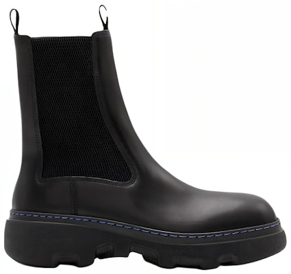 (Women) Burberry Leather Round-Toe Chelsea Boots 'Black' 80753801 Order (Women) Burberry Leather Round-Toe Chelsea Boots 'Black' 80753801