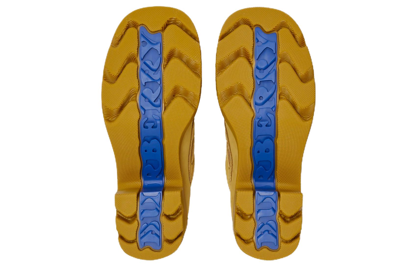 Purchase (W) Burberry Kasut Loafer Kulit Hujung Bulat 'Kuning' 80747251